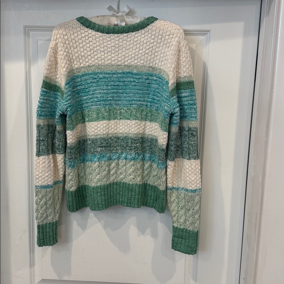 CAbi Mixed Stitch Sweater Size Medium - Picture 3 of 5